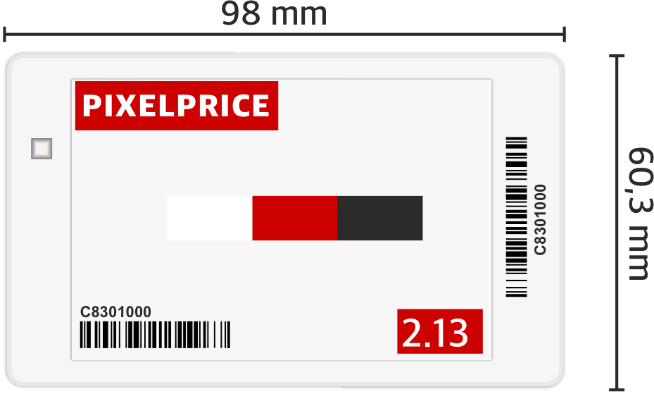 Digitales Preisschild 3.52